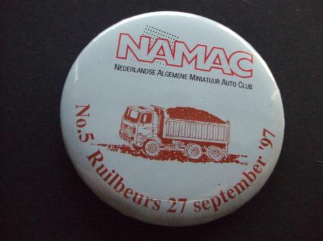 NAMAC miniatuur autobeurs zandwagen transport